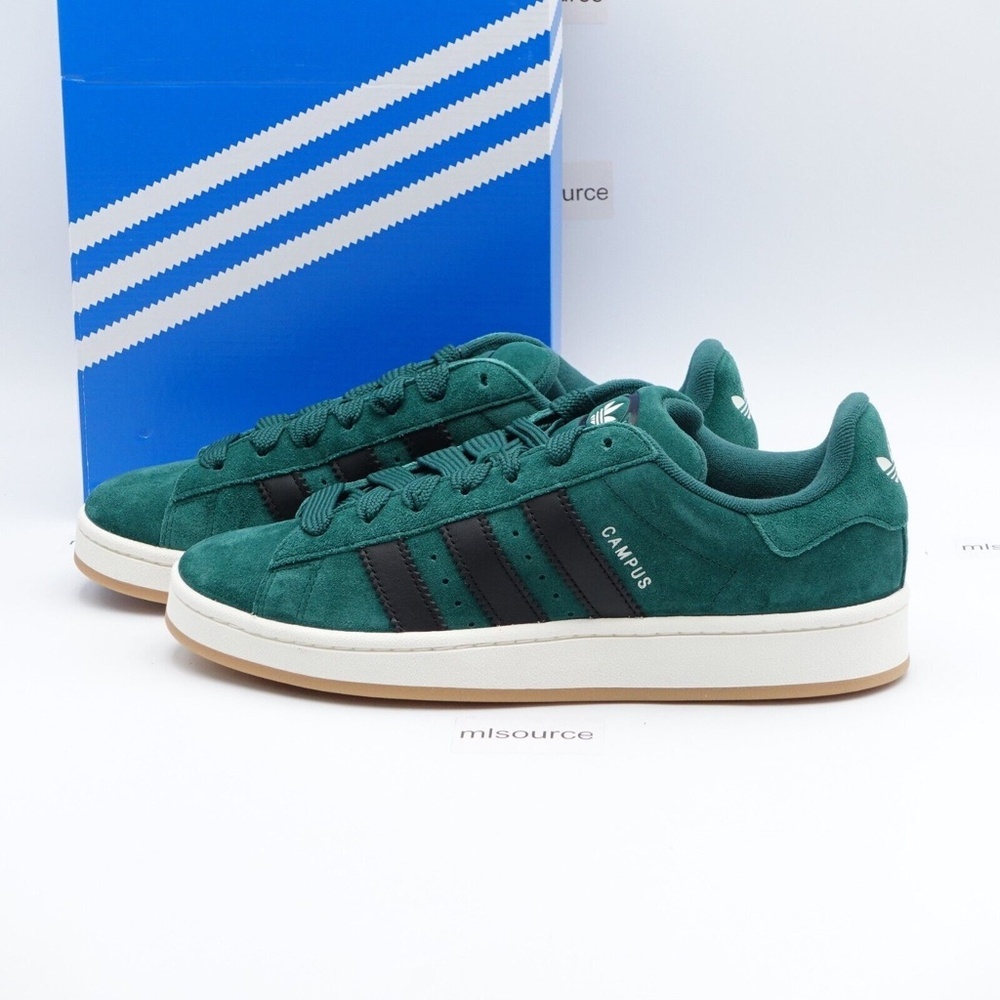 NEW adidas Originals Campus 00s Sneakers IF8763 Collegiate Green - Picture 1 of 11